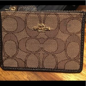 COACH ID COIN PURSE with Keychain *NEW*